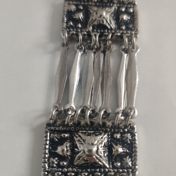 VTG Tribal Southwestern Silver bracelet - Picture 4 of 7
